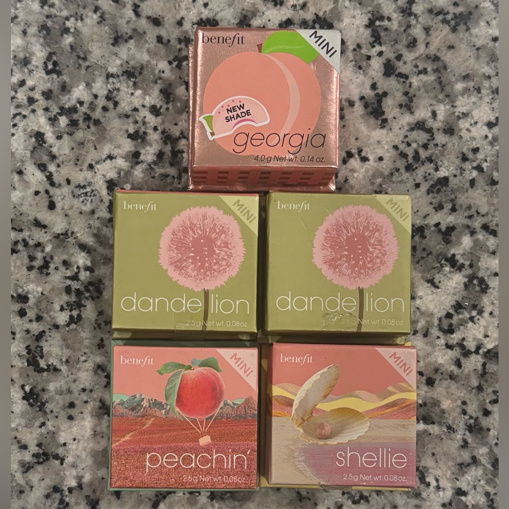 Benefit Blush and Highlighters
